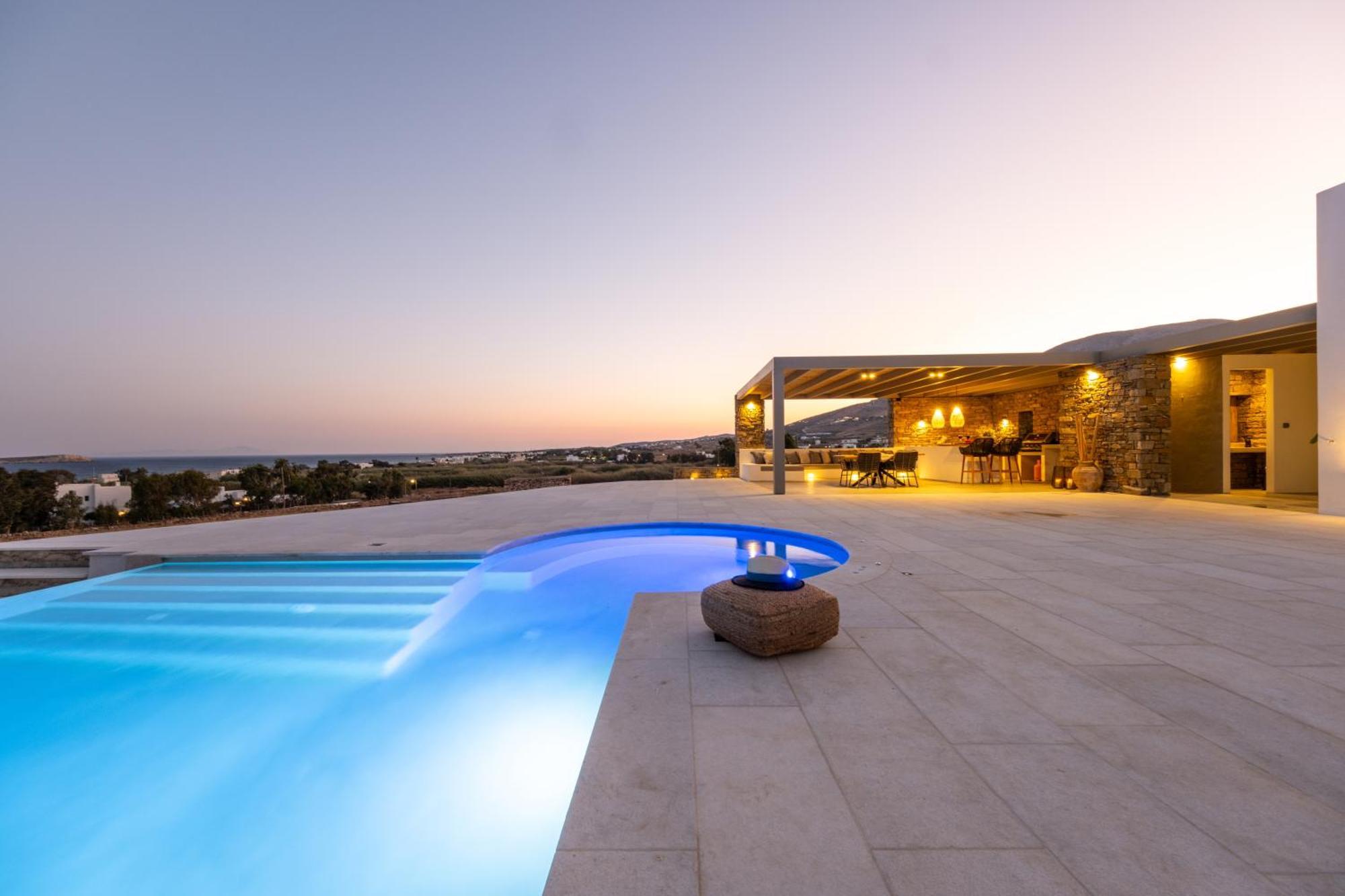 Golden Bay Luxury Villas And Suites Chrisi Akti  Exterior foto