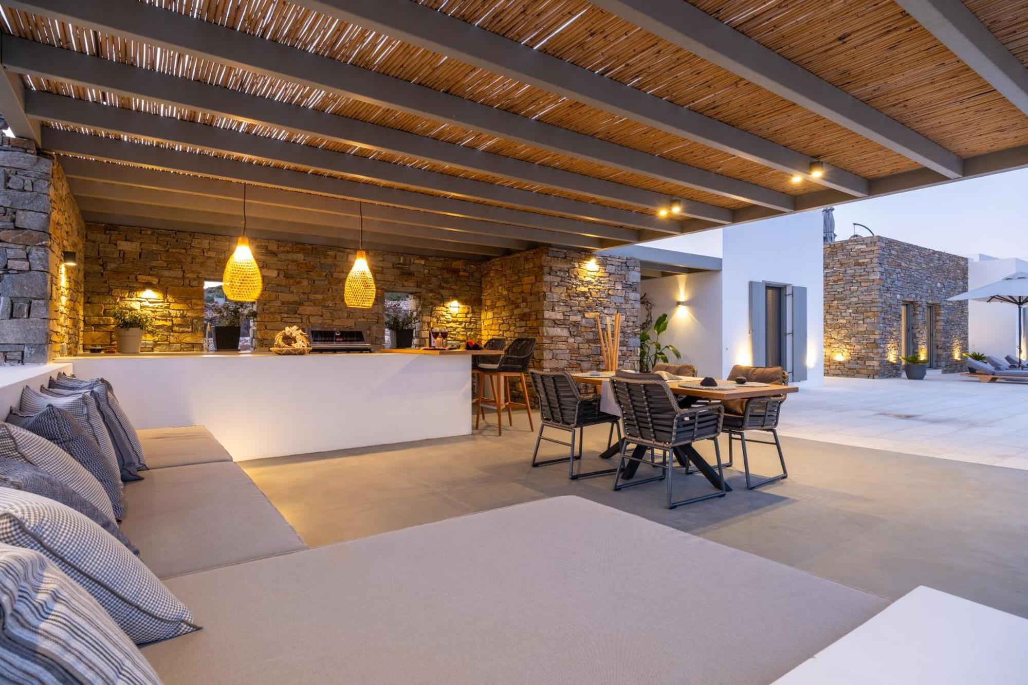 Golden Bay Luxury Villas And Suites Chrisi Akti  Exterior foto