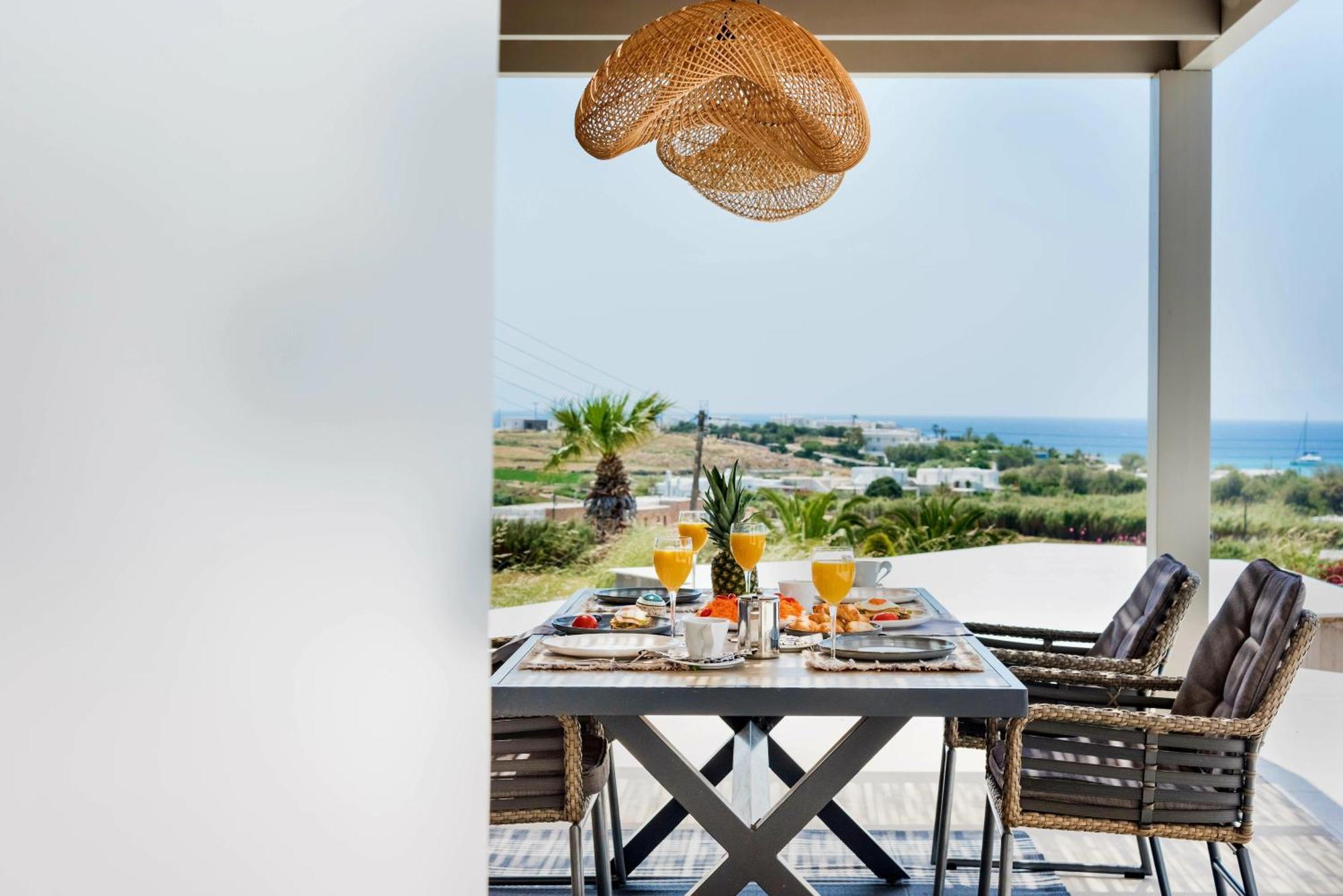 Golden Bay Luxury Villas And Suites Chrisi Akti  Exterior foto