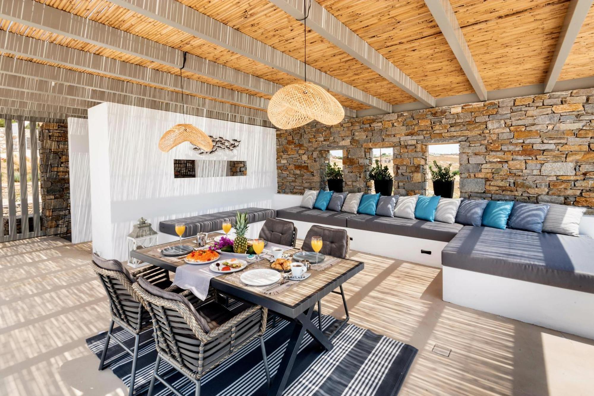 Golden Bay Luxury Villas And Suites Chrisi Akti  Exterior foto